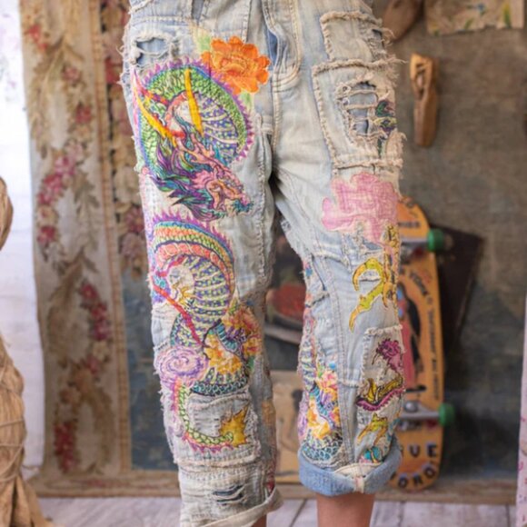 SEEKING: Magnolia Pearl - Sea Dragon Miner Denims 🌊🐉✨ - Picture 1 of 1